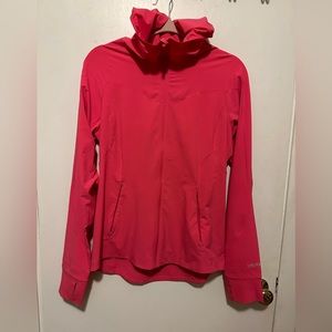 Lululemon mist over windbreaker - hot pink size 8